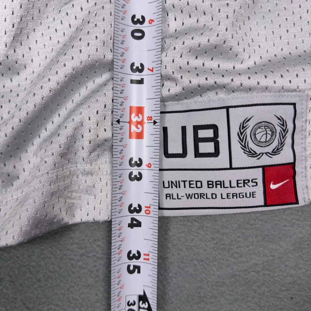 Vintage Y2K Nike UB United Ballers Jason Kidd #5‎ Basketball Shooting Shirt XXL